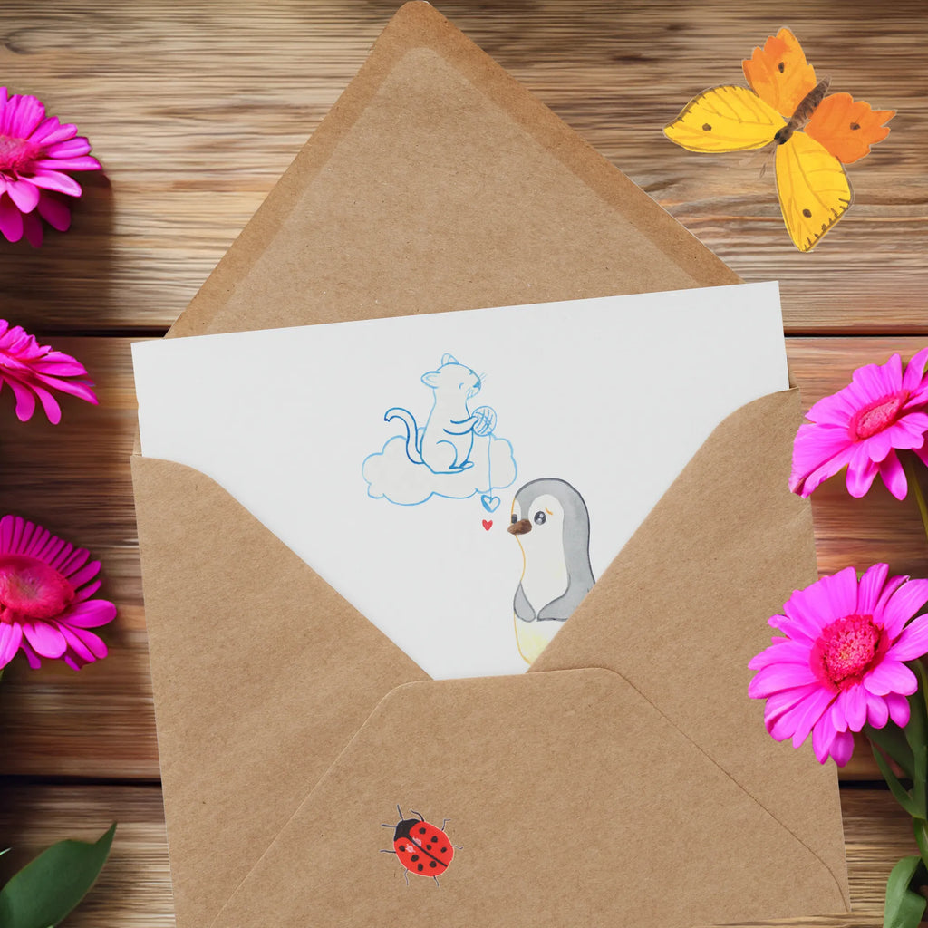 Deluxe Card Auch wenn dein Haustier im Himmel ist, bleibt es immer in deinem Herzen. Grußkarte, Einladungskarte, Klappkarte, Karte, Hochwertige Grußkarte, Geburtstagskarte, Glückwunschkarte, Hochzeitskarte, Hochwertige Klappkarte