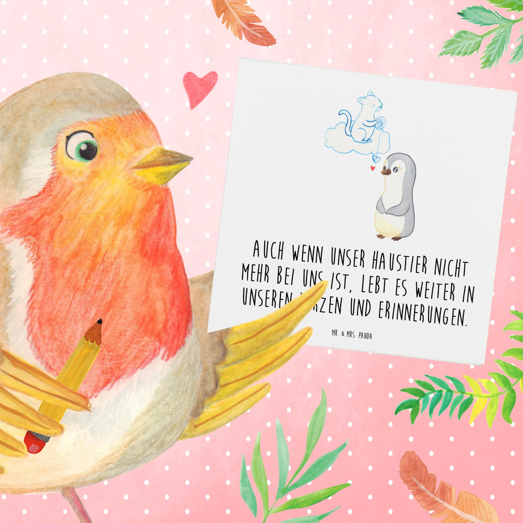 Deluxe Karte Trauerbewältigung nach dem Verlust eines Haustiers Grußkarte, Glückwunschkarte, Geburtstagskarte, Klappkarte, Einladungskarte, Karte, Hochwertige Klappkarte, Hochwertige Grußkarte, Hochzeitskarte