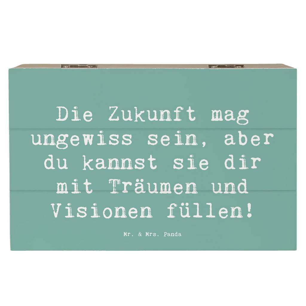 Holzkiste Spruch Zukunftsplanung Ungewissheit annehmen Erinnerungskiste, Schatulle, XXL, Aufbewahrungsbox, Erinnerungsbox, Holzkiste, Schatzkiste, Geschenkdose, Truhe, Kiste, Geschenkbox, Dekokiste