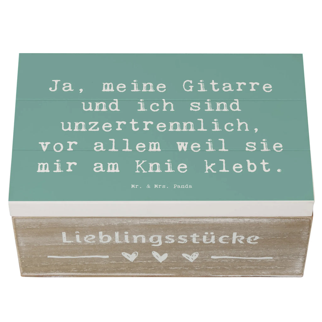 Holzkiste Spruch Gitarre Freund Kiste, Truhe, Erinnerungsbox, Geschenkdose, Aufbewahrungsbox, Dekokiste, Erinnerungskiste, Schatzkiste, Holzkiste, Geschenkbox, XXL, Schatulle, Instrumente, Geschenke Musiker, Musikliebhaber