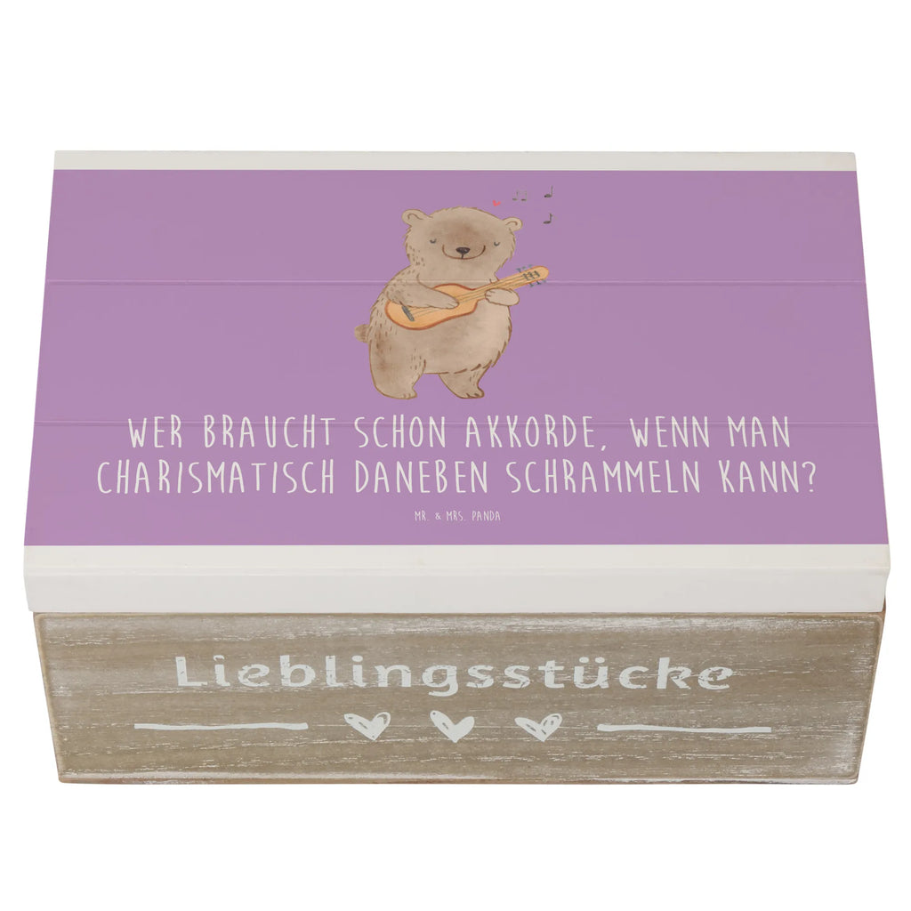 Holzkiste Charisma Gitarre Schatulle, Geschenkdose, Erinnerungskiste, Schatzkiste, Holzkiste, Dekokiste, Kiste, Truhe, Geschenkbox, Erinnerungsbox, XXL, Aufbewahrungsbox, Instrumente, Geschenke Musiker, Musikliebhaber