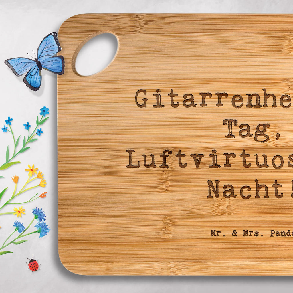 Hackbrett Spruch Gitarrenheld Hackbrett, Holzbrett, Servierbrett, Frühstücksbrett, Holzbrettchen, Brett, Schneidebrett, Küchenbrett, Instrumente, Geschenke Musiker, Musikliebhaber