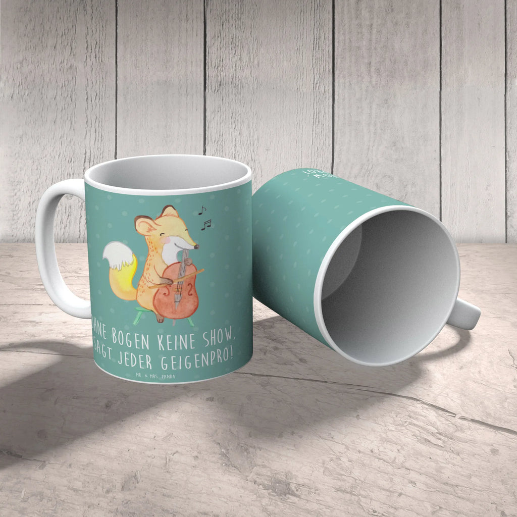 Mug Ohne Bogen keine Show, sagt jeder Geigenpro! Teetasse, Geschenktasse, Tasse mit Zitaten, Porzellantasse, Tasse, Keramiktasse, Bürotasse, Kaffeetasse, Tasse mit Motiven, Instrumente, Geschenke Musiker, Musikliebhaber