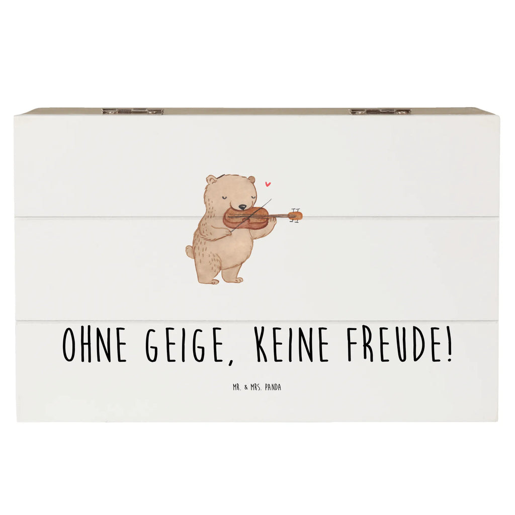 Holzkiste Geige Freude Kiste, XXL, Schatulle, Holzkiste, Truhe, Erinnerungsbox, Schatzkiste, Dekokiste, Aufbewahrungsbox, Geschenkbox, Geschenkdose, Erinnerungskiste, Instrumente, Geschenke Musiker, Musikliebhaber