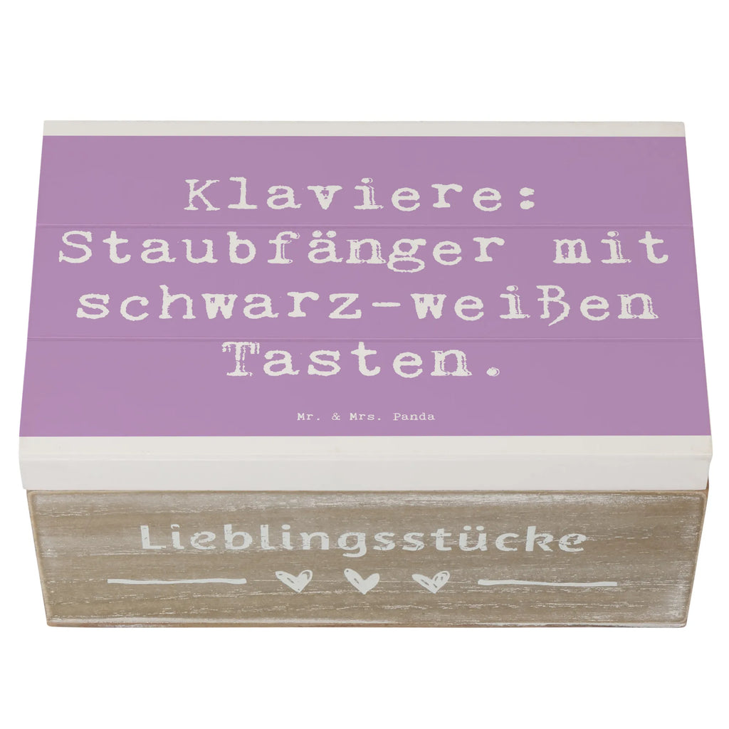 Holzkiste Spruch Klavier Staubfänger Schatzkiste, Geschenkdose, Truhe, Holzkiste, XXL, Erinnerungskiste, Kiste, Erinnerungsbox, Aufbewahrungsbox, Dekokiste, Schatulle, Geschenkbox, Instrumente, Geschenke Musiker, Musikliebhaber