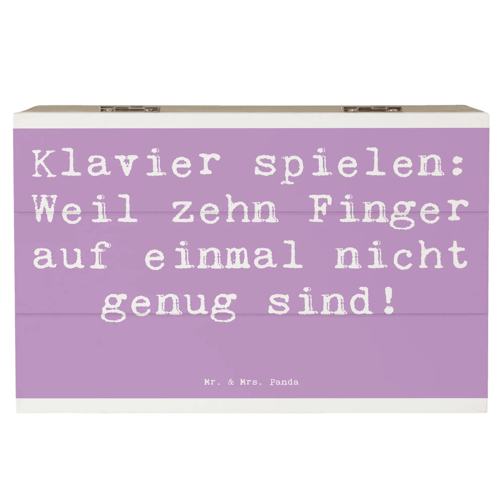 Holzkiste Spruch Klavier Magie Dekokiste, Aufbewahrungsbox, Erinnerungskiste, Kiste, Truhe, Schatulle, Geschenkbox, Holzkiste, Schatzkiste, XXL, Geschenkdose, Erinnerungsbox, Instrumente, Geschenke Musiker, Musikliebhaber