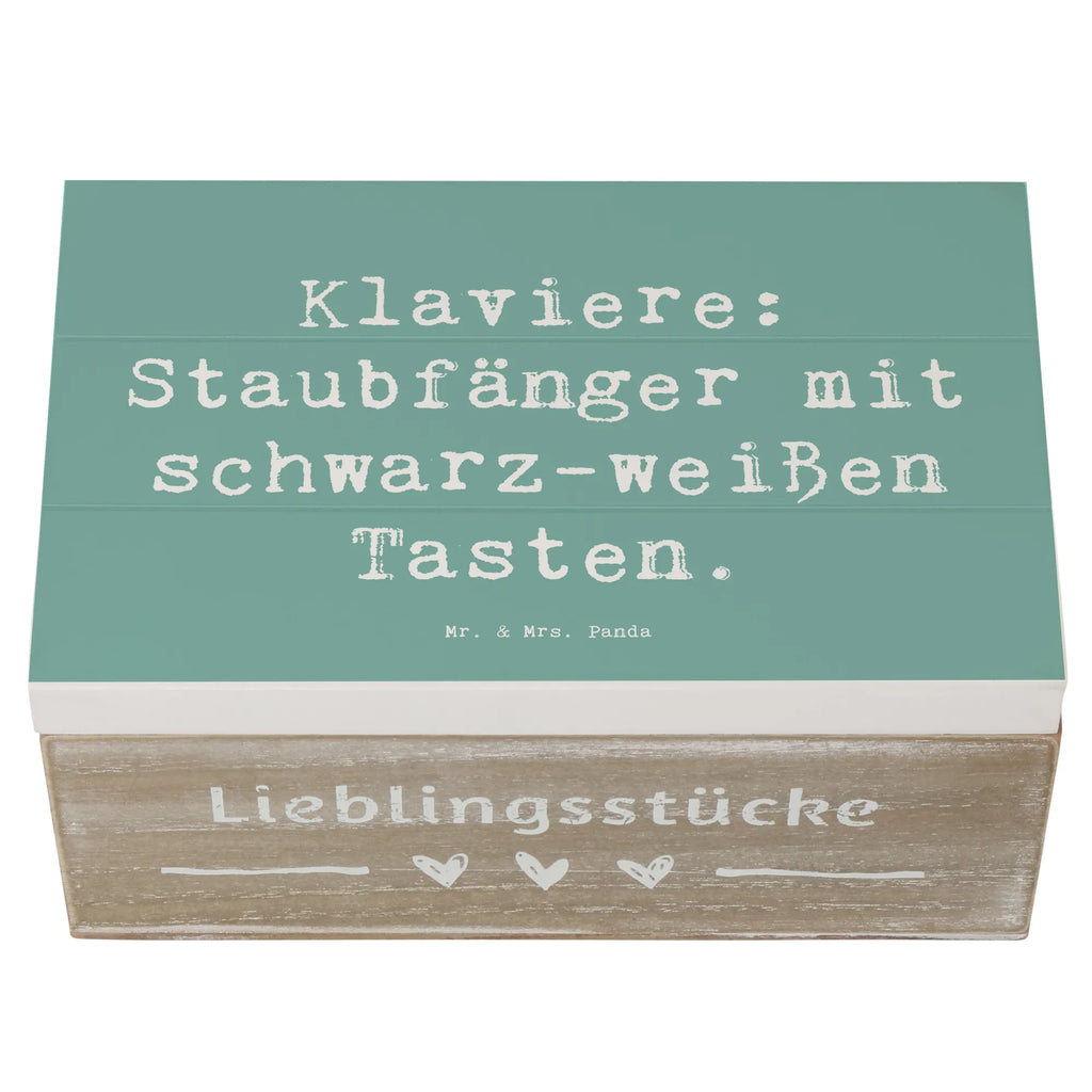 Holzkiste Spruch Klavier Staubfänger Schatzkiste, Geschenkdose, Truhe, Holzkiste, XXL, Erinnerungskiste, Kiste, Erinnerungsbox, Aufbewahrungsbox, Dekokiste, Schatulle, Geschenkbox, Instrumente, Geschenke Musiker, Musikliebhaber