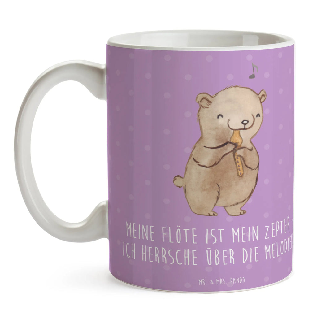 Tasse Flötenzauber Porzellantasse, Teetasse, Tasse, Tasse mit Zitaten, Bürotasse, Tasse mit Motiven, Kaffeetasse, Geschenktasse, Keramiktasse, Instrumente, Geschenke Musiker, Musikliebhaber