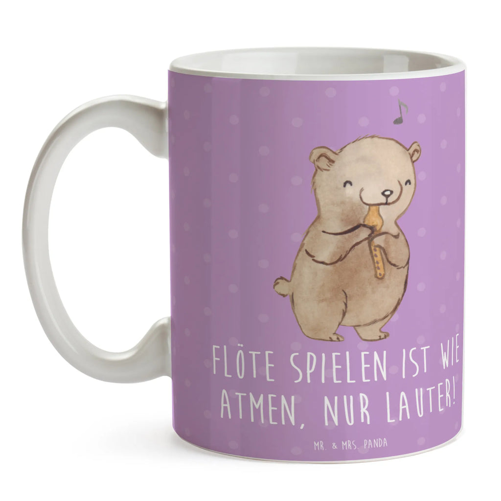 Tasse Flöte Atem Geschenktasse, Keramiktasse, Tasse, Tasse mit Zitaten, Porzellantasse, Kaffeetasse, Bürotasse, Tasse mit Motiven, Teetasse, Instrumente, Geschenke Musiker, Musikliebhaber