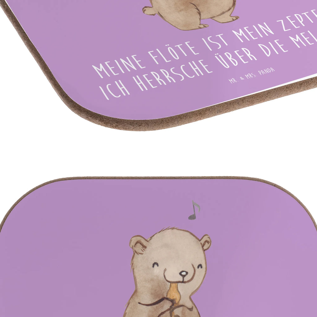 Square coaster Meine Flöte ist mein Zepter - ich herrsche über die Melodien! Untersetzer für Gläser, Untersetzer aus Holz, Untersetzer Holz, Holzuntersetzer, Tassen Untersetzer, Glasuntersetzer, Korkuntersetzer, Getränkeuntersetzer, Bierdeckel, Untersetzer, Untersetzer Design, Untersetzer Gläser, Instrumente, Geschenke Musiker, Musikliebhaber