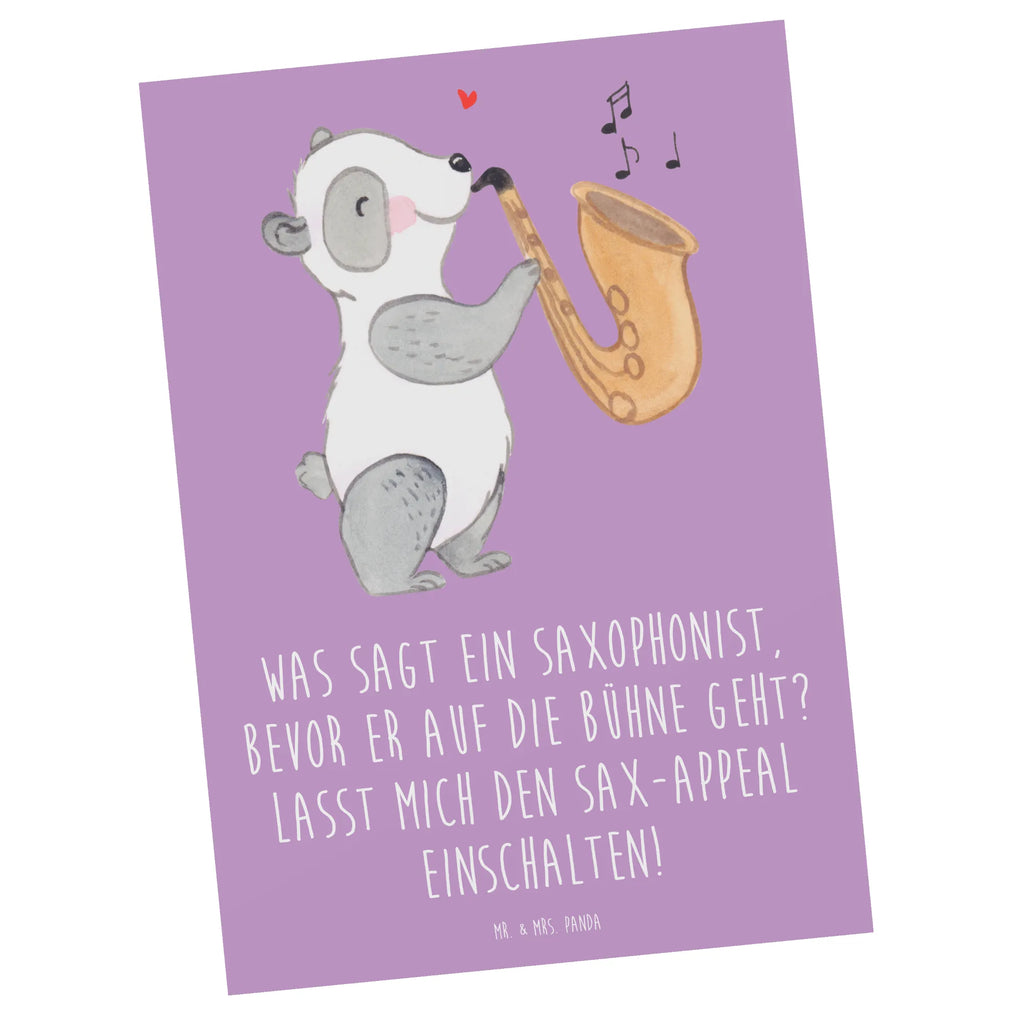 Postcard Was sagt ein Saxophonist, bevor er auf die Bühne geht? Lasst mich den Sax-appeal einschalten! Geburtstagskarte, Dankeskarte, Ansichtskarten, Einladung Geburtstag, Einladungskarte, Ansichtskarte, Grußkarte, Karte, Geschenkkarte, Postkarte, Einladungskarten Geburtstag, Einladung, Instrumente, Geschenke Musiker, Musikliebhaber