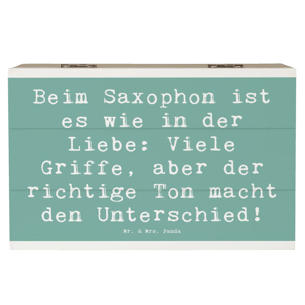 Holzkiste Spruch Saxophon Liebe Kiste, Holzkiste, XXL, Geschenkdose, Schatulle, Erinnerungsbox, Dekokiste, Schatzkiste, Geschenkbox, Aufbewahrungsbox, Erinnerungskiste, Truhe, Instrumente, Geschenke Musiker, Musikliebhaber