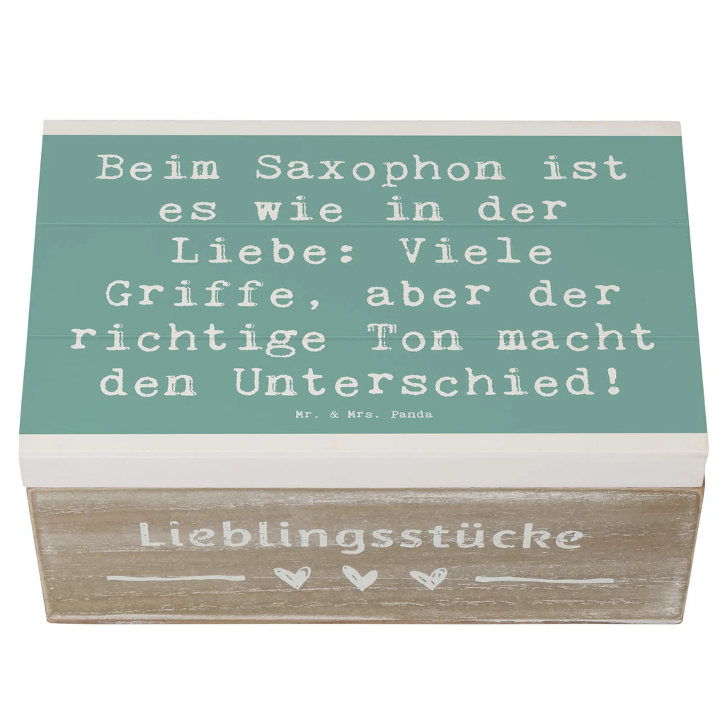 Holzkiste Spruch Saxophon Liebe Kiste, Holzkiste, XXL, Geschenkdose, Schatulle, Erinnerungsbox, Dekokiste, Schatzkiste, Geschenkbox, Aufbewahrungsbox, Erinnerungskiste, Truhe, Instrumente, Geschenke Musiker, Musikliebhaber