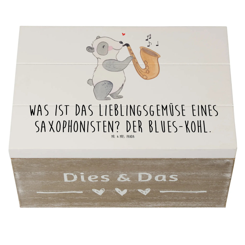 Holzkiste Saxophon Blues Dekokiste, Geschenkbox, Schatzkiste, Erinnerungskiste, Aufbewahrungsbox, Erinnerungsbox, XXL, Geschenkdose, Schatulle, Holzkiste, Kiste, Truhe, Instrumente, Geschenke Musiker, Musikliebhaber
