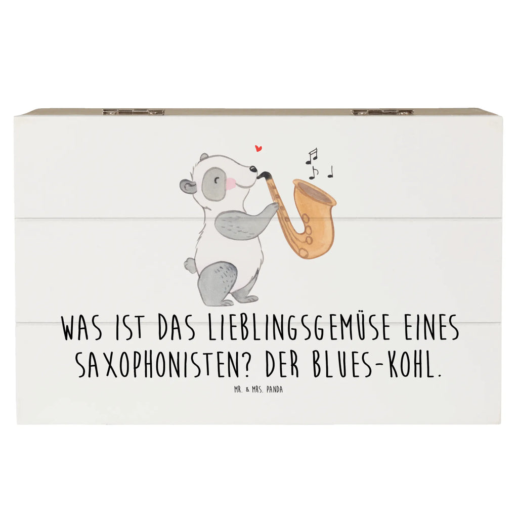 Holzkiste Saxophon Blues Dekokiste, Geschenkbox, Schatzkiste, Erinnerungskiste, Aufbewahrungsbox, Erinnerungsbox, XXL, Geschenkdose, Schatulle, Holzkiste, Kiste, Truhe, Instrumente, Geschenke Musiker, Musikliebhaber