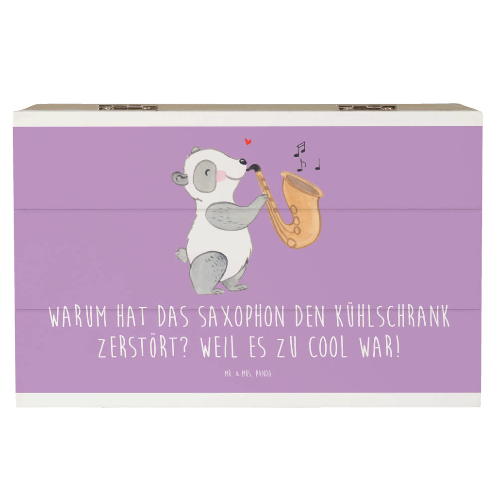 Holzkiste Saxophon Kühlschrank XXL, Erinnerungskiste, Kiste, Schatulle, Geschenkbox, Dekokiste, Erinnerungsbox, Holzkiste, Schatzkiste, Truhe, Geschenkdose, Aufbewahrungsbox, Instrumente, Geschenke Musiker, Musikliebhaber