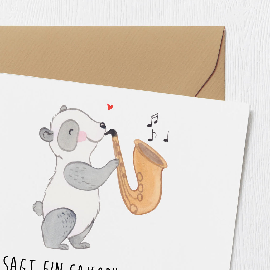 Deluxe Card Was sagt ein Saxophonist, bevor er auf die Bühne geht? Lasst mich den Sax-appeal einschalten! Einladungskarte, Glückwunschkarte, Hochwertige Klappkarte, Hochzeitskarte, Karte, Grußkarte, Klappkarte, Hochwertige Grußkarte, Geburtstagskarte, Instrumente, Geschenke Musiker, Musikliebhaber
