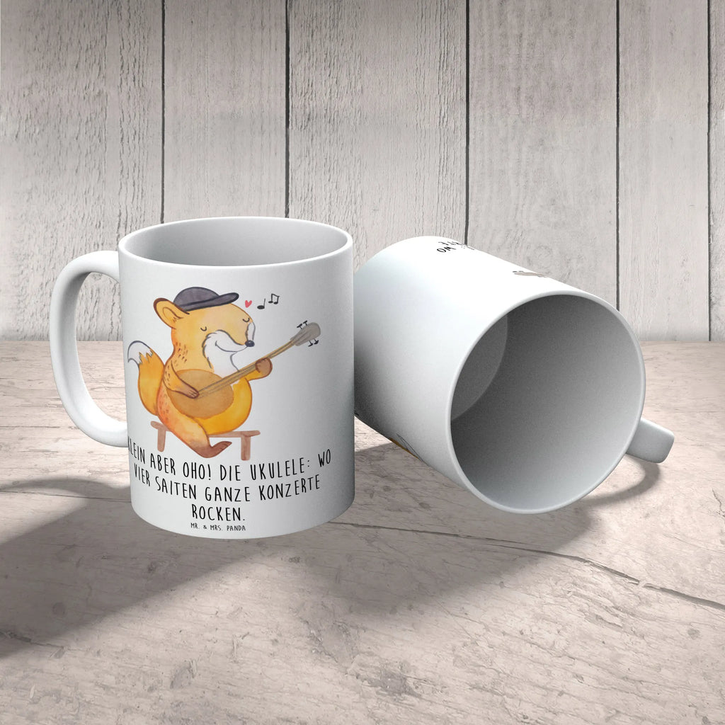 Tasse Ukulele Magie Tasse mit Zitaten, Keramiktasse, Porzellantasse, Kaffeetasse, Geschenktasse, Teetasse, Bürotasse, Tasse, Tasse mit Motiven, Instrumente, Geschenke Musiker, Musikliebhaber