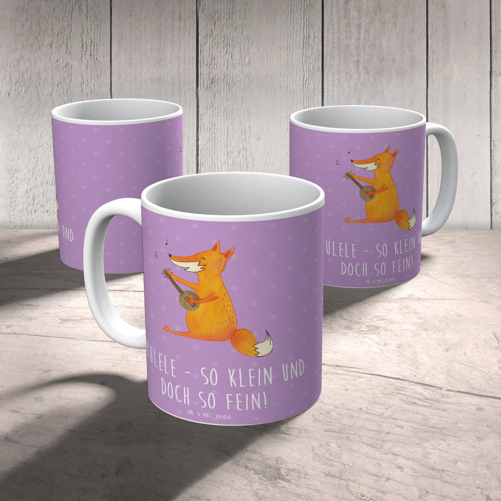 Mug Ukulele - so klein und doch so fein! Teetasse, Bürotasse, Tasse mit Zitaten, Tasse mit Motiven, Tasse, Geschenktasse, Porzellantasse, Kaffeetasse, Keramiktasse, Instrumente, Geschenke Musiker, Musikliebhaber