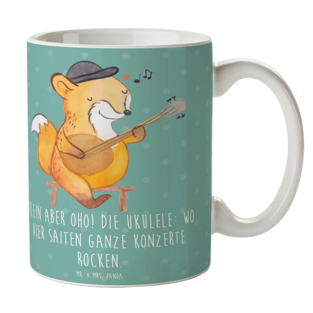 Tasse Ukulele Magie Tasse mit Zitaten, Keramiktasse, Porzellantasse, Kaffeetasse, Geschenktasse, Teetasse, Bürotasse, Tasse, Tasse mit Motiven, Instrumente, Geschenke Musiker, Musikliebhaber