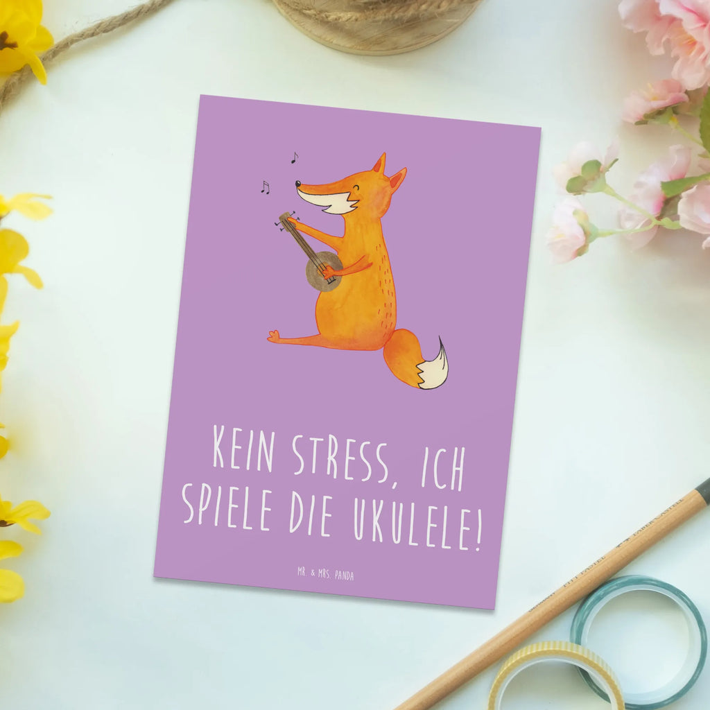 Postkarte Ukulele Entspannung Grußkarte, Einladung, Ansichtskarte, Einladungskarten Geburtstag, Karte, Geburtstagskarte, Ansichtskarten, Postkarte, Einladungskarte, Geschenkkarte, Dankeskarte, Einladung Geburtstag, Instrumente, Geschenke Musiker, Musikliebhaber