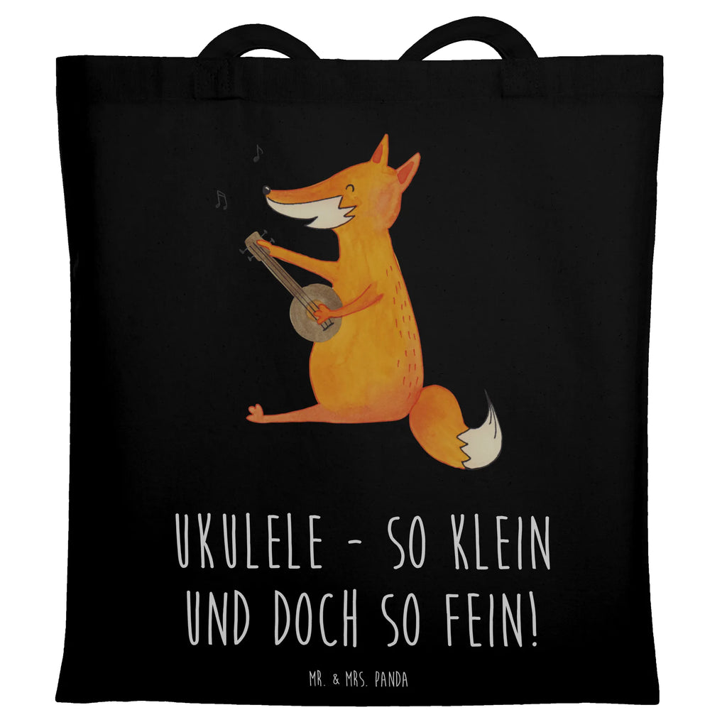 Tote bag Ukulele - so klein und doch so fein! Beuteltasche, Beutel, Stoffbeutel, Strandtasche, Einkaufstüte, Jutetasche, Tasche, Stofftasche, Schultertasche, Jutebeutel, Laptoptasche, Einkaufstasche, Shopper, Umhängetasche, Badetasche, Tragetasche, Instrumente, Geschenke Musiker, Musikliebhaber