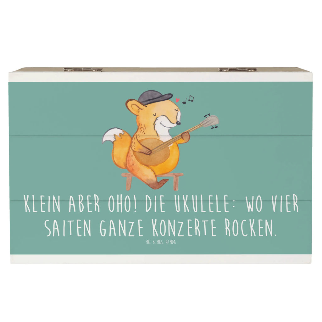 Holzkiste Ukulele Magie Kiste, Holzkiste, Dekokiste, Geschenkdose, Geschenkbox, Truhe, Erinnerungskiste, XXL, Aufbewahrungsbox, Erinnerungsbox, Schatulle, Schatzkiste, Instrumente, Geschenke Musiker, Musikliebhaber