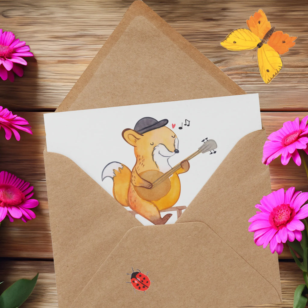 Deluxe Karte Ukulele Magie Geburtstagskarte, Einladungskarte, Klappkarte, Karte, Hochwertige Klappkarte, Glückwunschkarte, Grußkarte, Hochzeitskarte, Hochwertige Grußkarte, Instrumente, Geschenke Musiker, Musikliebhaber