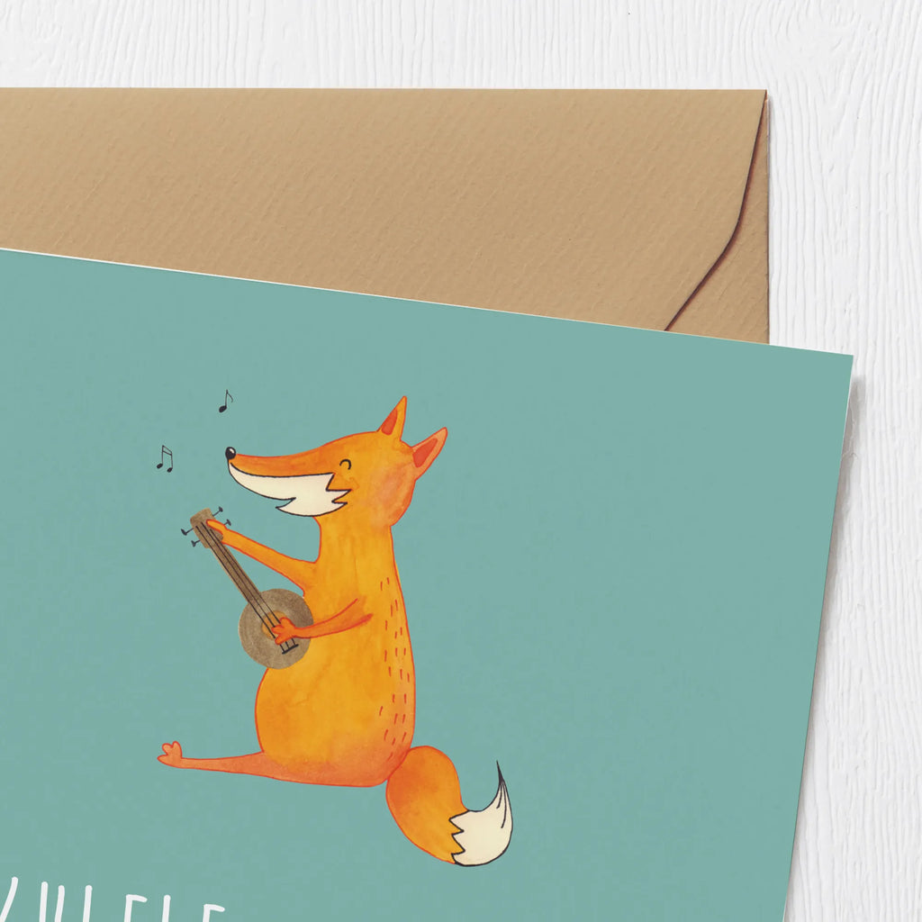 Deluxe Card Ukulele - so klein und doch so fein! Hochwertige Klappkarte, Hochzeitskarte, Grußkarte, Klappkarte, Karte, Glückwunschkarte, Geburtstagskarte, Hochwertige Grußkarte, Einladungskarte, Instrumente, Geschenke Musiker, Musikliebhaber