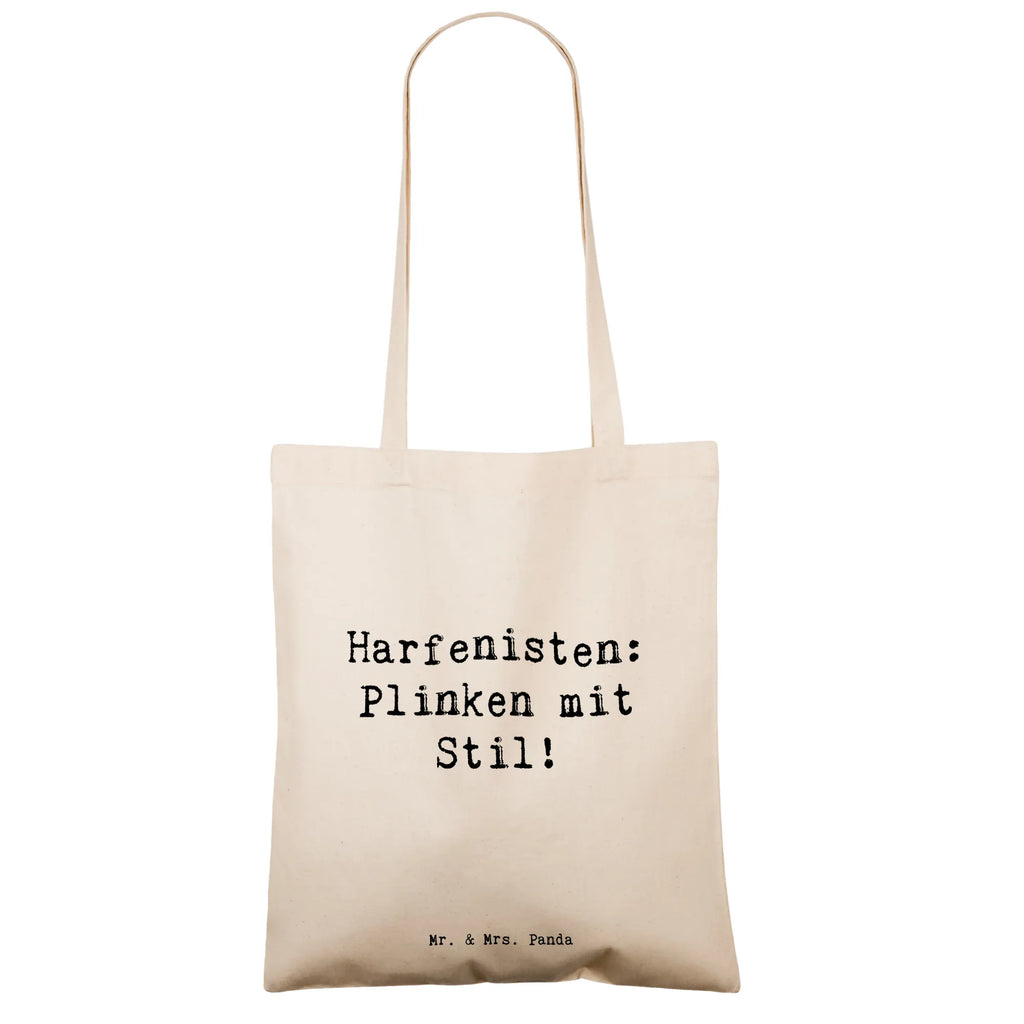 Tragetasche Spruch Harfe mit Stil Beuteltasche, Beutel, Einkaufstasche, Jutebeutel, Stoffbeutel, Tasche, Shopper, Umhängetasche, Strandtasche, Schultertasche, Stofftasche, Tragetasche, Badetasche, Jutetasche, Einkaufstüte, Laptoptasche, Instrumente, Geschenke Musiker, Musikliebhaber
