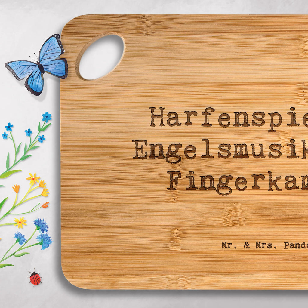 Bambus - deska do krojenia Przysłowie Harfenspieler: Engelsmusik oder Fingerkampf? Instrumenty, prezenty dla muzyków, miłośników muzyki