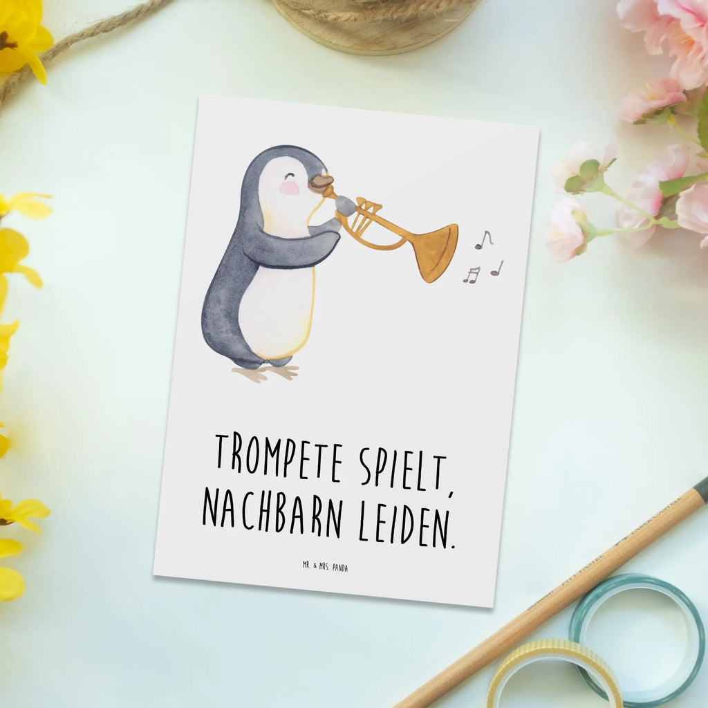 Postkarte Trompete Freude Einladung, Einladungskarte, Postkarte, Dankeskarte, Karte, Geschenkkarte, Grußkarte, Ansichtskarte, Einladung Geburtstag, Ansichtskarten, Geburtstagskarte, Einladungskarten Geburtstag, Instrumente, Geschenke Musiker, Musikliebhaber