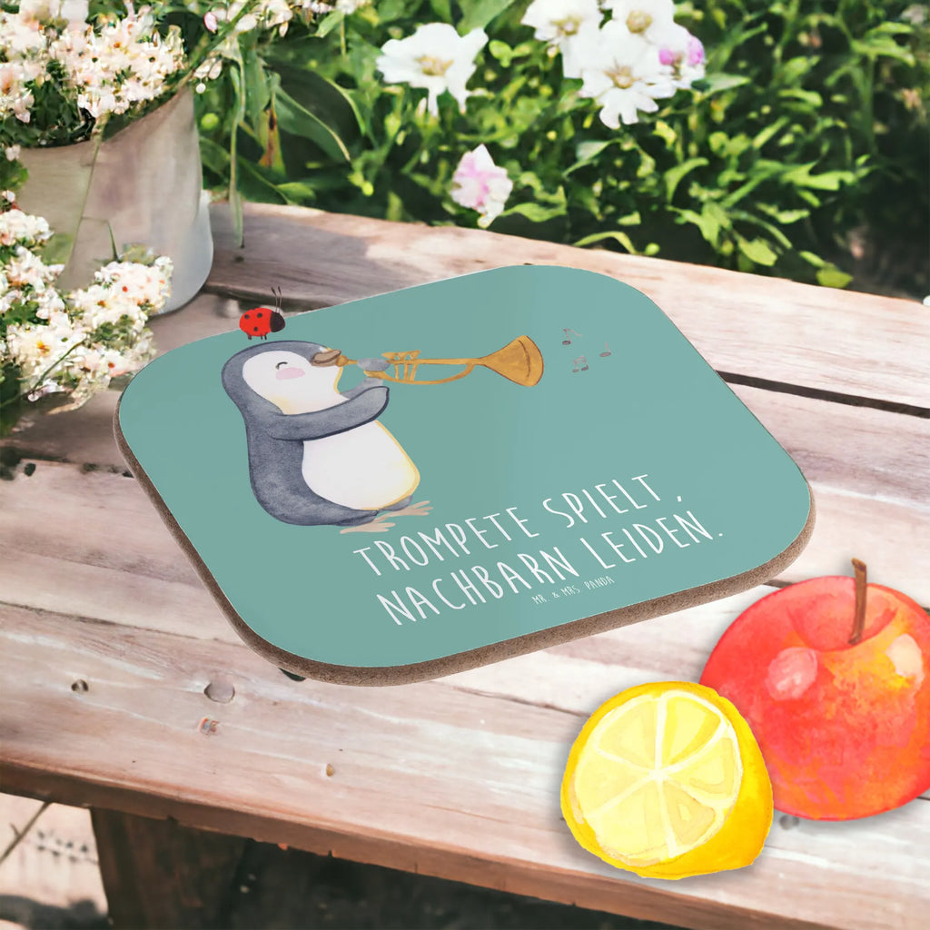 Untersetzer Trompete Freude Getränkeuntersetzer, Bierdeckel, Untersetzer Gläser, Korkuntersetzer, Untersetzer aus Holz, Untersetzer, Glasuntersetzer, Holzuntersetzer, Untersetzer Holz, Untersetzer für Gläser, Tassen Untersetzer, Untersetzer Design, Instrumente, Geschenke Musiker, Musikliebhaber