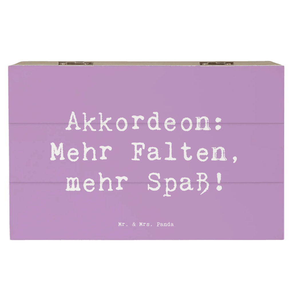 Holzkiste Spruch Akkordeon Spaß Geschenkbox, Holzkiste, Dekokiste, Aufbewahrungsbox, Kiste, XXL, Schatzkiste, Truhe, Geschenkdose, Erinnerungsbox, Schatulle, Erinnerungskiste, Instrumente, Geschenke Musiker, Musikliebhaber