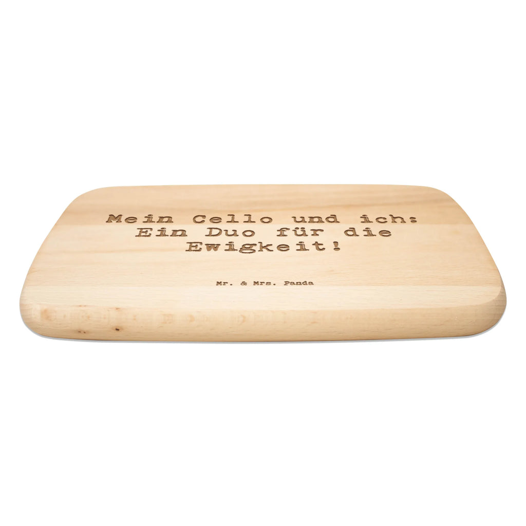 Serving board Saying Mein Cello und ich: Ein Duo für die Ewigkeit! cutting board, Board, breakfast board, Instruments, gifts for musicians, music enthusiasts