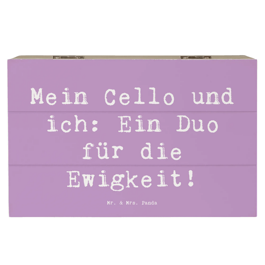 Holzkiste Spruch Cello Duo Schatulle, Schatzkiste, Erinnerungsbox, Kiste, Erinnerungskiste, XXL, Geschenkdose, Dekokiste, Truhe, Geschenkbox, Aufbewahrungsbox, Holzkiste, Instrumente, Geschenke Musiker, Musikliebhaber