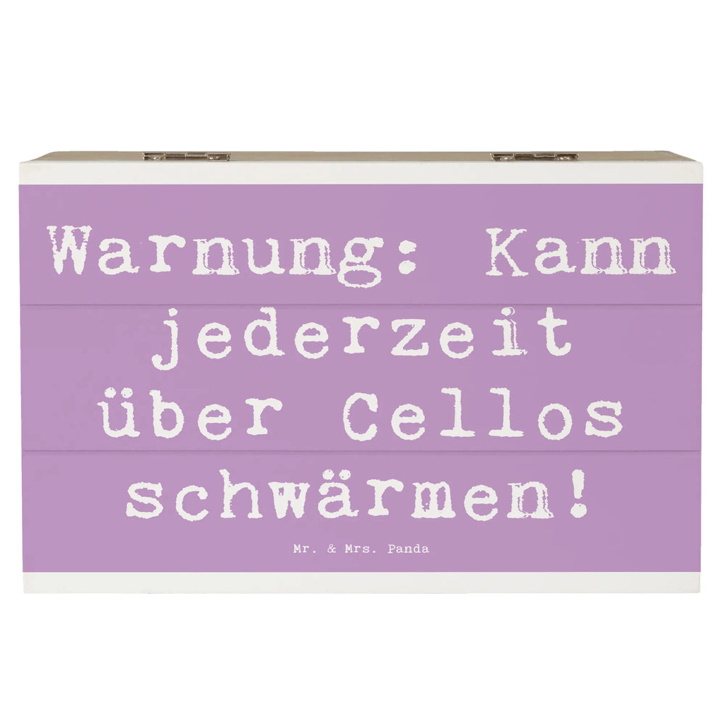 Holzkiste Spruch Cello Schwärmerei Holzkiste, Geschenkdose, Dekokiste, Erinnerungskiste, Aufbewahrungsbox, Schatulle, Geschenkbox, Schatzkiste, Erinnerungsbox, Truhe, XXL, Kiste, Instrumente, Geschenke Musiker, Musikliebhaber