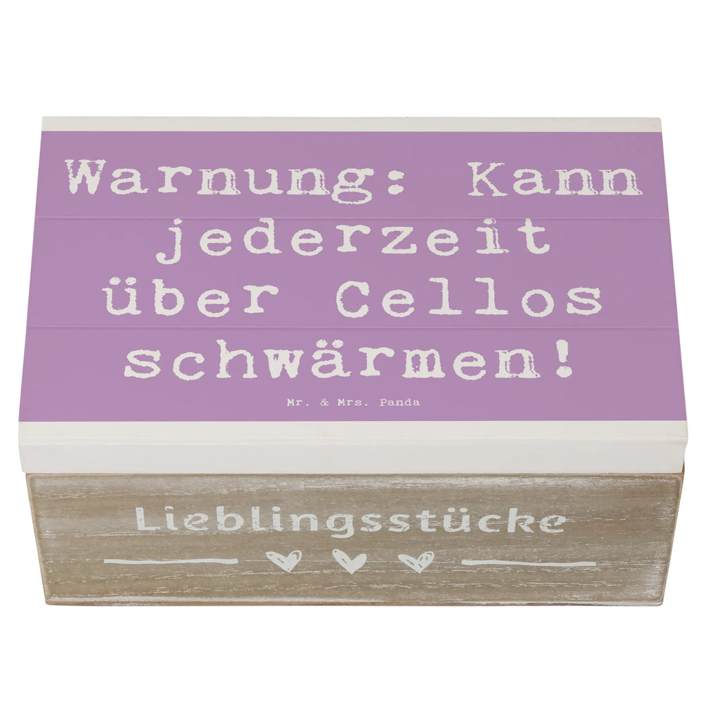 Holzkiste Spruch Cello Schwärmerei Holzkiste, Geschenkdose, Dekokiste, Erinnerungskiste, Aufbewahrungsbox, Schatulle, Geschenkbox, Schatzkiste, Erinnerungsbox, Truhe, XXL, Kiste, Instrumente, Geschenke Musiker, Musikliebhaber