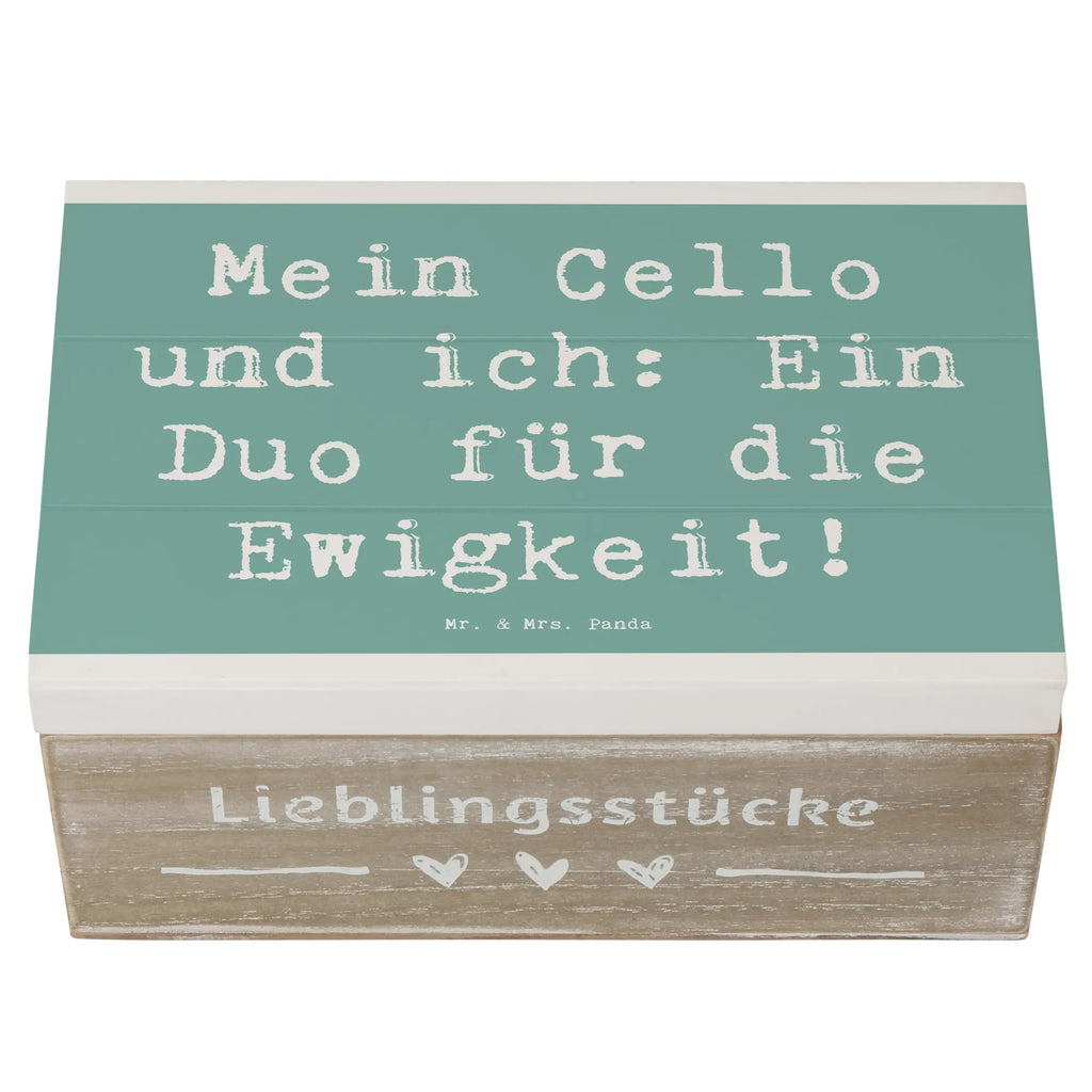Holzkiste Spruch Cello Duo Schatulle, Schatzkiste, Erinnerungsbox, Kiste, Erinnerungskiste, XXL, Geschenkdose, Dekokiste, Truhe, Geschenkbox, Aufbewahrungsbox, Holzkiste, Instrumente, Geschenke Musiker, Musikliebhaber