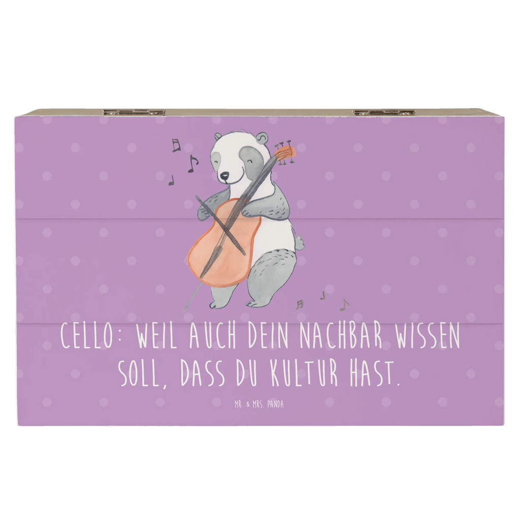 Wooden chest Cello: Weil auch dein Nachbar wissen soll, dass du Kultur hast. Dekokiste, Schatzkiste, Schatulle, Erinnerungsbox, Kiste, Aufbewahrungsbox, Holzkiste, XXL, Truhe, Geschenkbox, Geschenkdose, Erinnerungskiste, Instrumente, Geschenke Musiker, Musikliebhaber