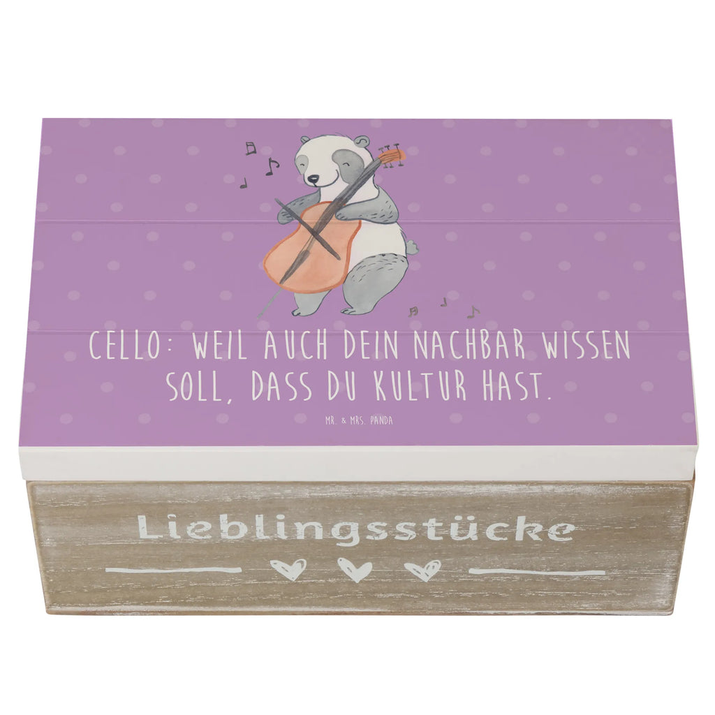 Wooden chest Cello: Weil auch dein Nachbar wissen soll, dass du Kultur hast. Dekokiste, Schatzkiste, Schatulle, Erinnerungsbox, Kiste, Aufbewahrungsbox, Holzkiste, XXL, Truhe, Geschenkbox, Geschenkdose, Erinnerungskiste, Instrumente, Geschenke Musiker, Musikliebhaber
