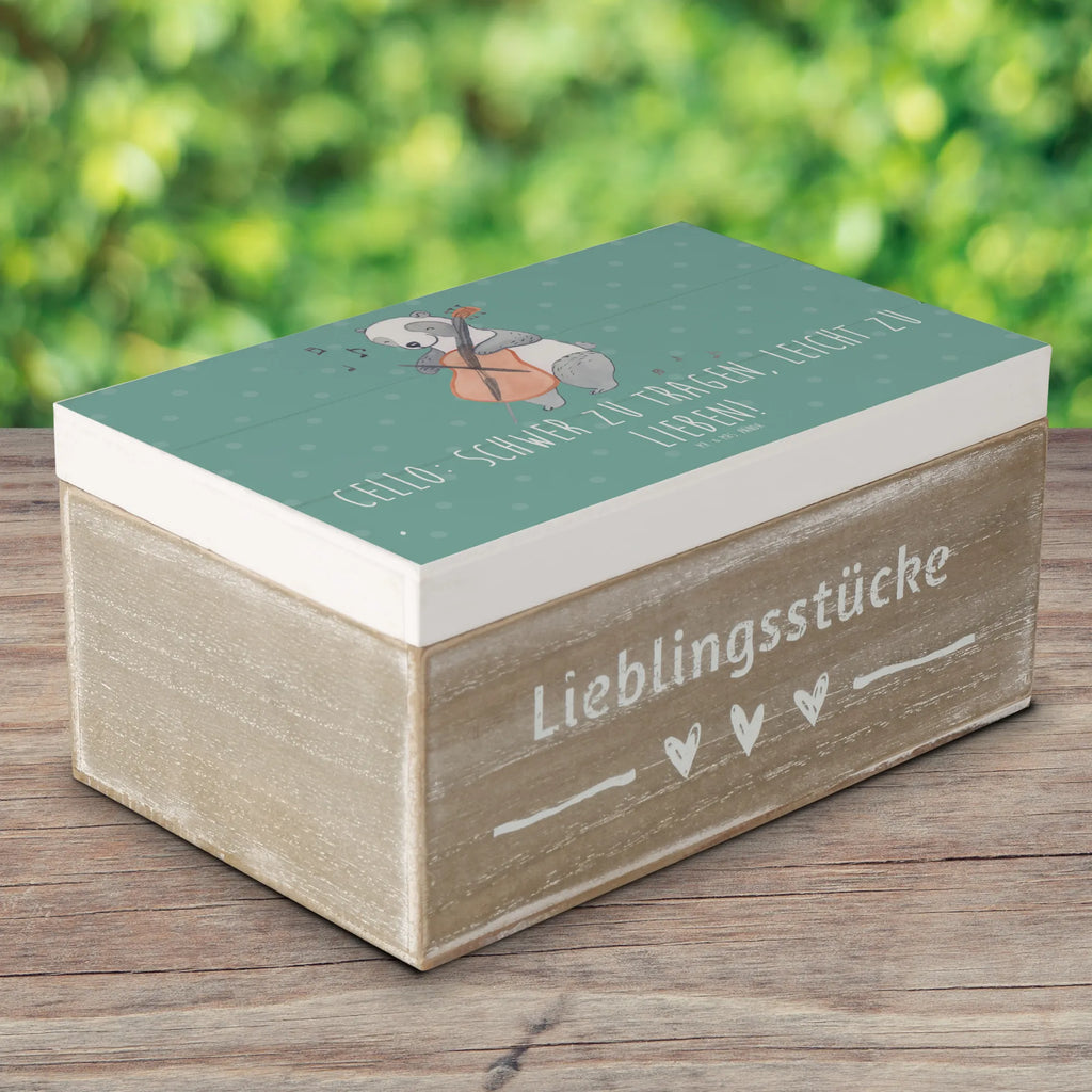 Holzkiste Cello Liebe Erinnerungsbox, Schatzkiste, Aufbewahrungsbox, Geschenkbox, XXL, Truhe, Erinnerungskiste, Dekokiste, Geschenkdose, Holzkiste, Schatulle, Kiste, Instrumente, Geschenke Musiker, Musikliebhaber