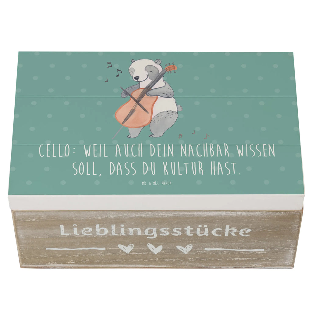 Wooden chest Cello: Weil auch dein Nachbar wissen soll, dass du Kultur hast. Dekokiste, Schatzkiste, Schatulle, Erinnerungsbox, Kiste, Aufbewahrungsbox, Holzkiste, XXL, Truhe, Geschenkbox, Geschenkdose, Erinnerungskiste, Instrumente, Geschenke Musiker, Musikliebhaber