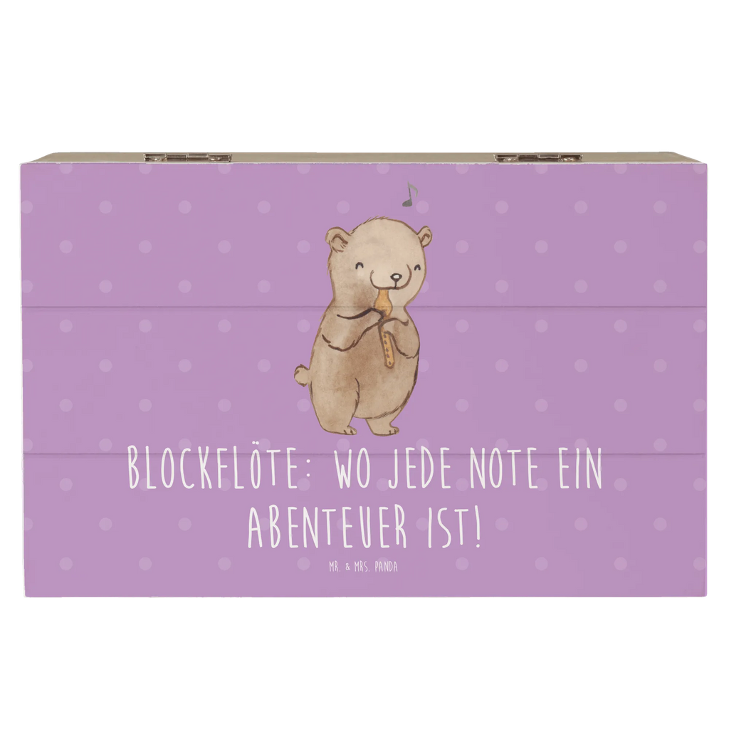Holzkiste Abenteuer Blockflöte Kiste, Geschenkdose, Dekokiste, Schatulle, Holzkiste, XXL, Truhe, Geschenkbox, Aufbewahrungsbox, Erinnerungsbox, Schatzkiste, Erinnerungskiste, Instrumente, Geschenke Musiker, Musikliebhaber
