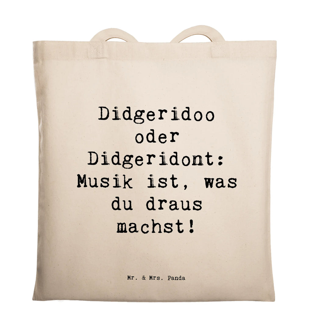 Tragetasche Spruch Didgeridoo Musik Stofftasche, Jutebeutel, Umhängetasche, Strandtasche, Beutel, Badetasche, Einkaufstasche, Shopper, Tasche, Laptoptasche, Tragetasche, Beuteltasche, Stoffbeutel, Einkaufstüte, Jutetasche, Schultertasche, Instrumente, Geschenke Musiker, Musikliebhaber