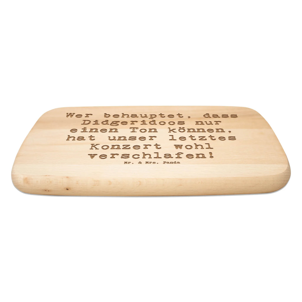 Serving board Saying Wer behauptet, dass Didgeridoos nur einen Ton können, hat unser letztes Konzert wohl verschlafen! breakfast board, cutting board, Board, Instruments, gifts for musicians, music enthusiasts