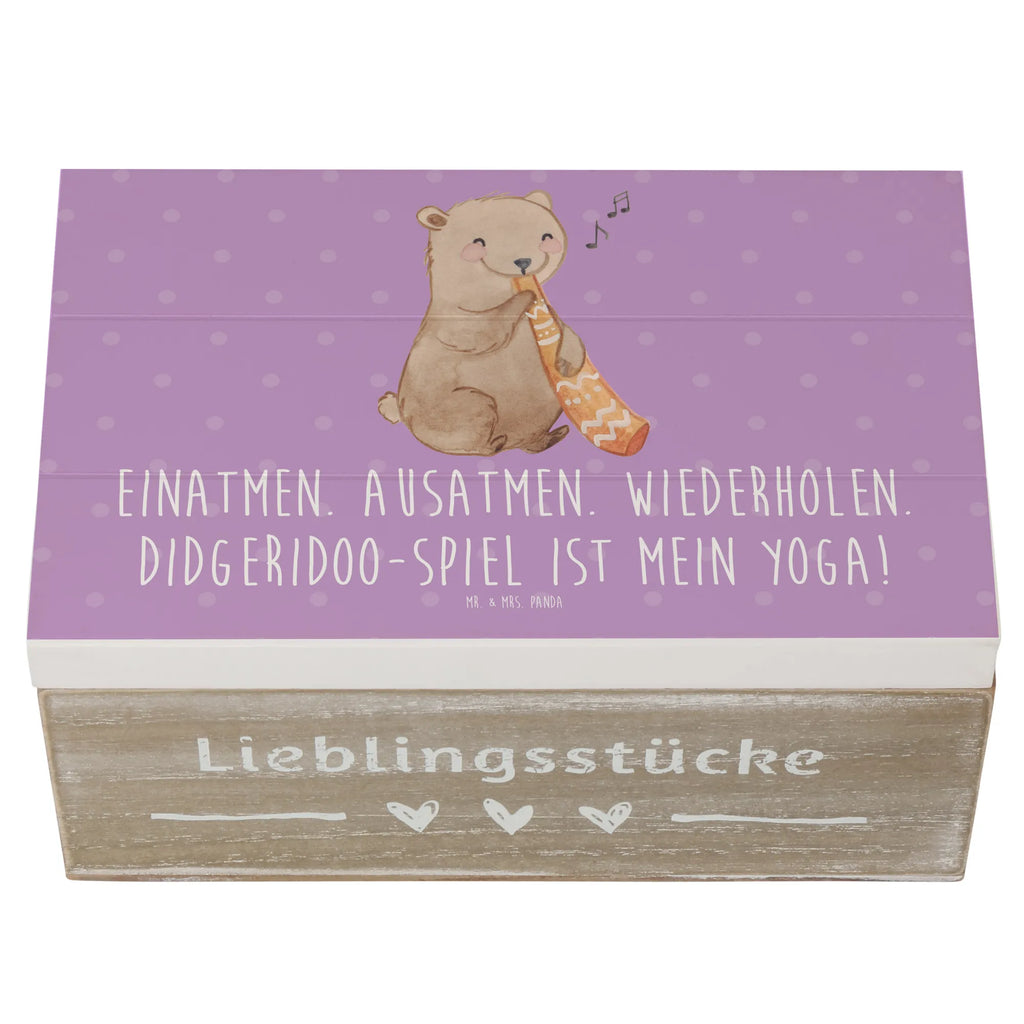 Holzkiste Didgeridoo Yoga Erinnerungsbox, Geschenkdose, Truhe, Dekokiste, Schatzkiste, Aufbewahrungsbox, XXL, Kiste, Erinnerungskiste, Holzkiste, Schatulle, Geschenkbox, Instrumente, Geschenke Musiker, Musikliebhaber