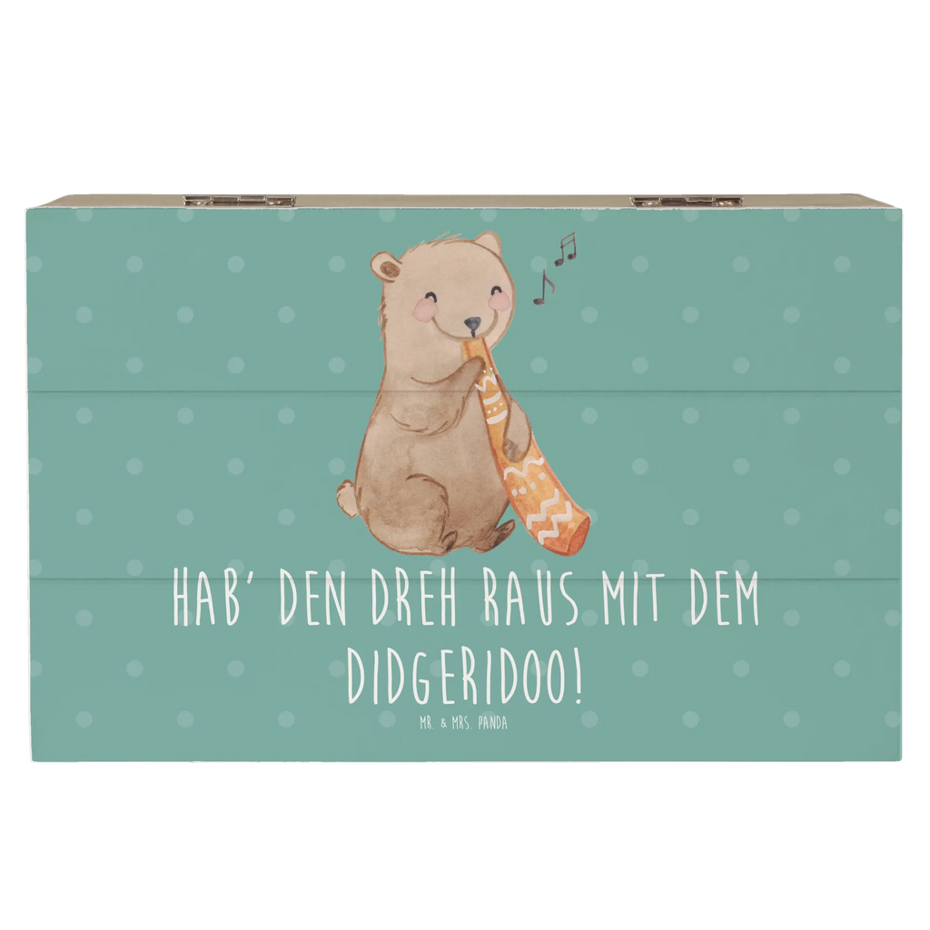 Wooden chest Hab' den Dreh raus mit dem Didgeridoo! XXL, Dekokiste, Schatulle, Geschenkbox, Erinnerungskiste, Kiste, Holzkiste, Schatzkiste, Truhe, Erinnerungsbox, Geschenkdose, Aufbewahrungsbox, Instrumente, Geschenke Musiker, Musikliebhaber