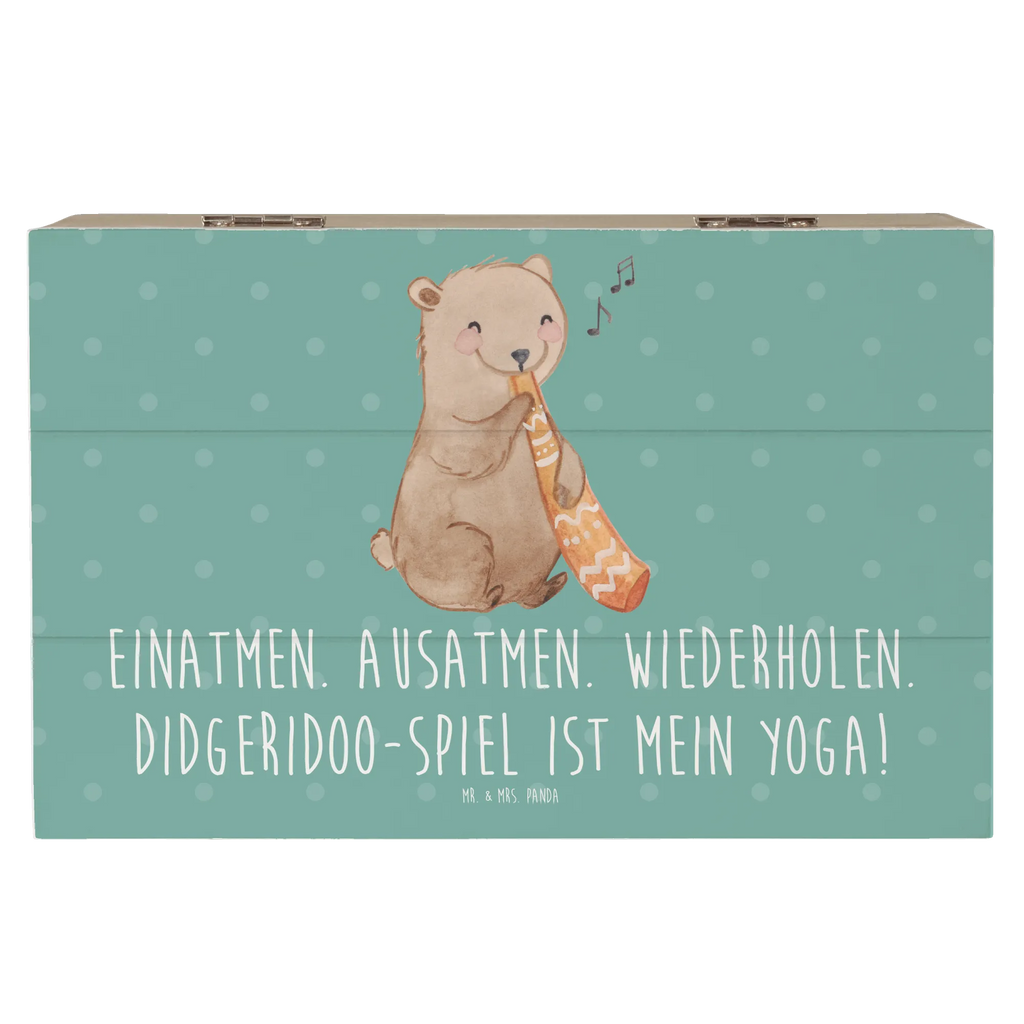 Holzkiste Didgeridoo Yoga Erinnerungsbox, Geschenkdose, Truhe, Dekokiste, Schatzkiste, Aufbewahrungsbox, XXL, Kiste, Erinnerungskiste, Holzkiste, Schatulle, Geschenkbox, Instrumente, Geschenke Musiker, Musikliebhaber