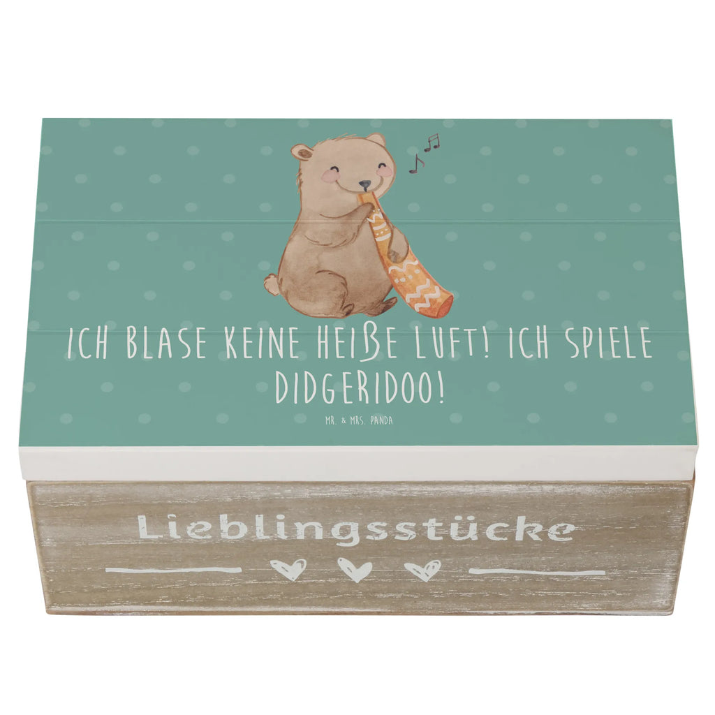 Holzkiste Didgeridoo Spieler Dekokiste, Kiste, Aufbewahrungsbox, Schatzkiste, Erinnerungsbox, Truhe, Geschenkdose, XXL, Holzkiste, Geschenkbox, Erinnerungskiste, Schatulle, Instrumente, Geschenke Musiker, Musikliebhaber